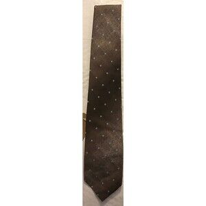 Vintage Wemlon by Wembley Brown with Small Blue Flowers Tie * 60" x 3"